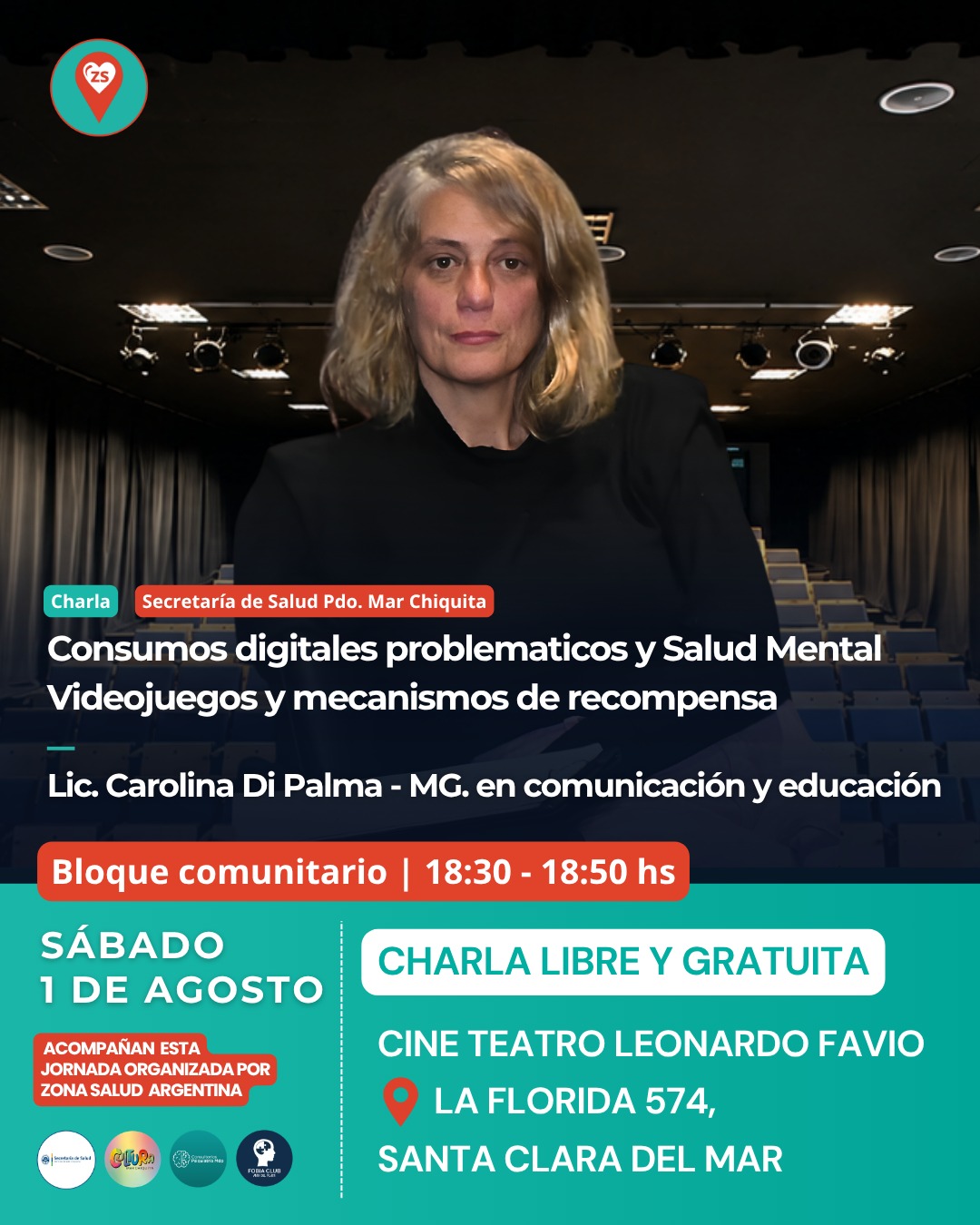 Jornadas de salud Mental Min Salud Mar Chiquita