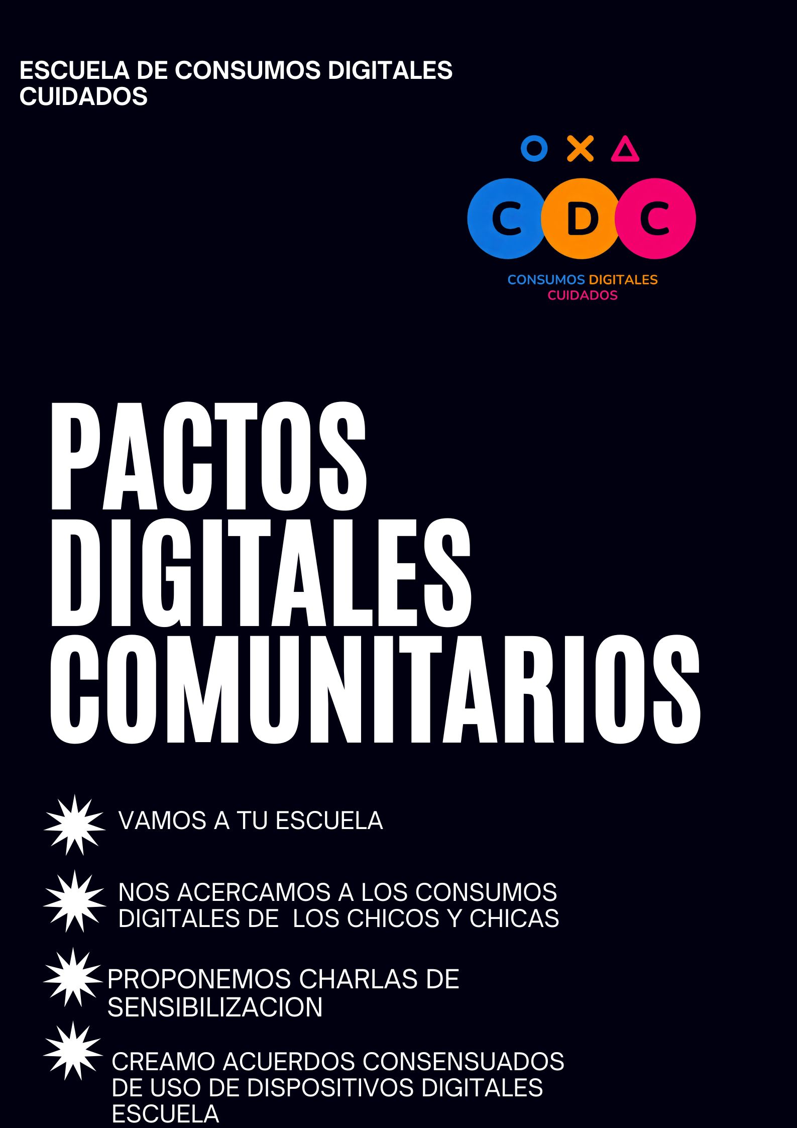 ¿Cómo crear Pactos digitales comunitarios en las escuelas?